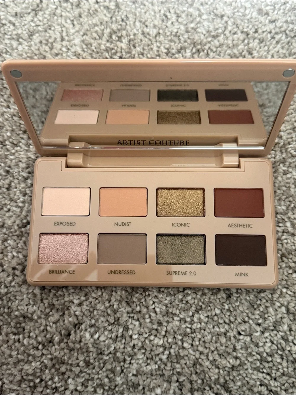 Artist Couture Supreme Nudes Palette - Nude Beige with Gold Script